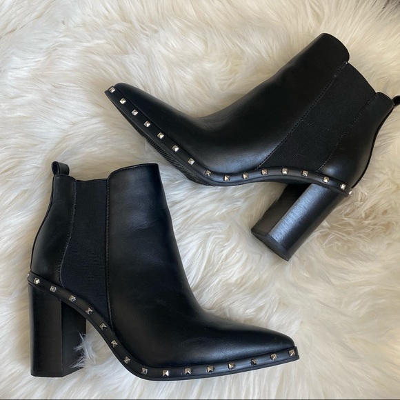 charles david black booties